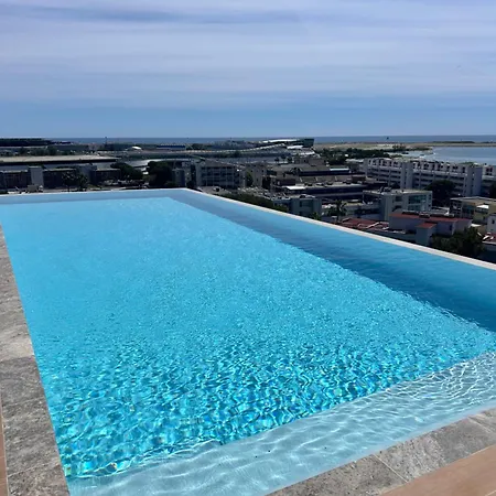 3 Pieces Cote D Azur Sea Side View Piscine Rooftop * Saint-Laurent-du-Var